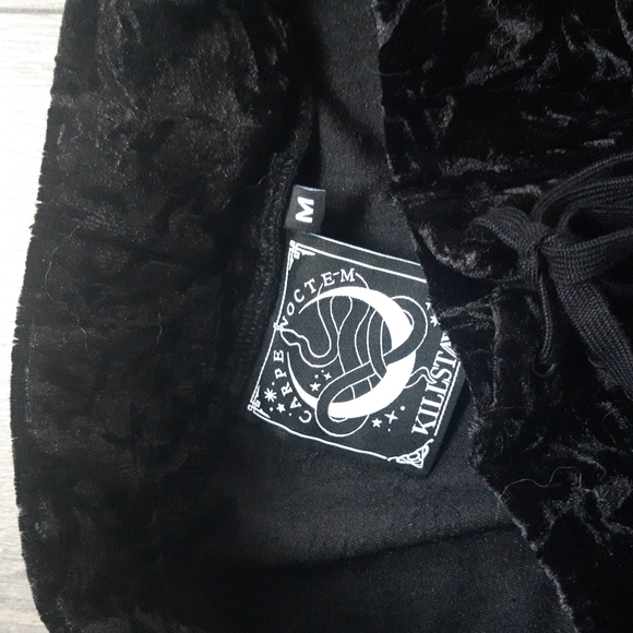 Killstar Wisteria burnout velvet flares - Picture 3 of 6